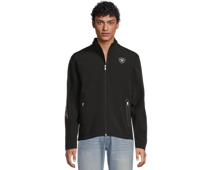 Куртка Ariat New Team Softshell Mexico из микрофлиса с защитой от непогоды