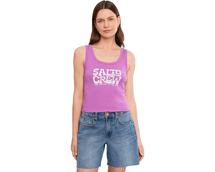 Salty Crew майка Freestyle Tank бирюзового цвета