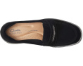 Лоферы Clarks Lauryl Step из замши с эластичной вставкой и стелькой Ultimate Comfort