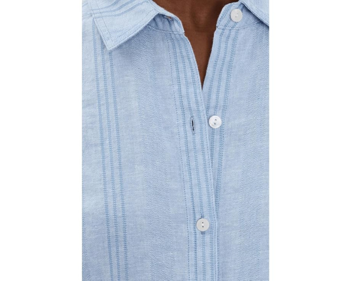 Платье Tommy Bahama Summer Isle Midi Shirtdress из льна и хлопка