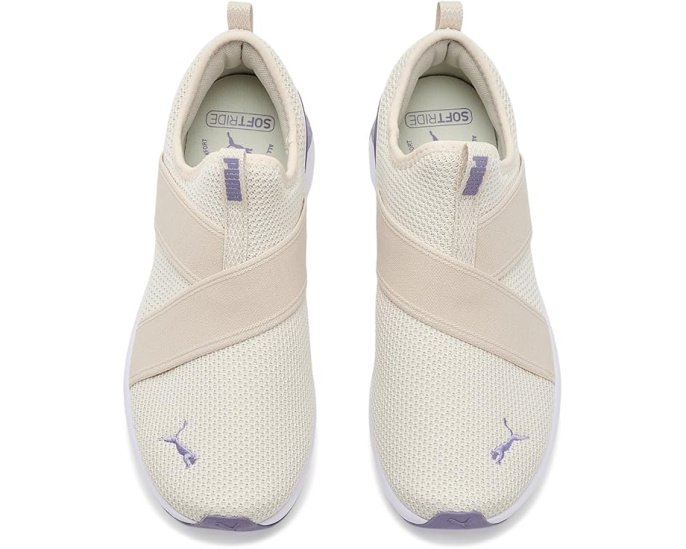 Кроссовки Puma Softride Harli Slip-on Floral с цветочным принтом