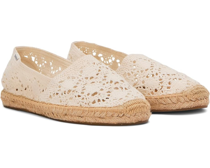 Эспадрильи Soludos Original Espadrille из 100% хлопка с подошвой из джута