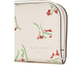 Бифолд кошелек Devin Vibrant Buds Small от Kate Spade New York с принтом цветов