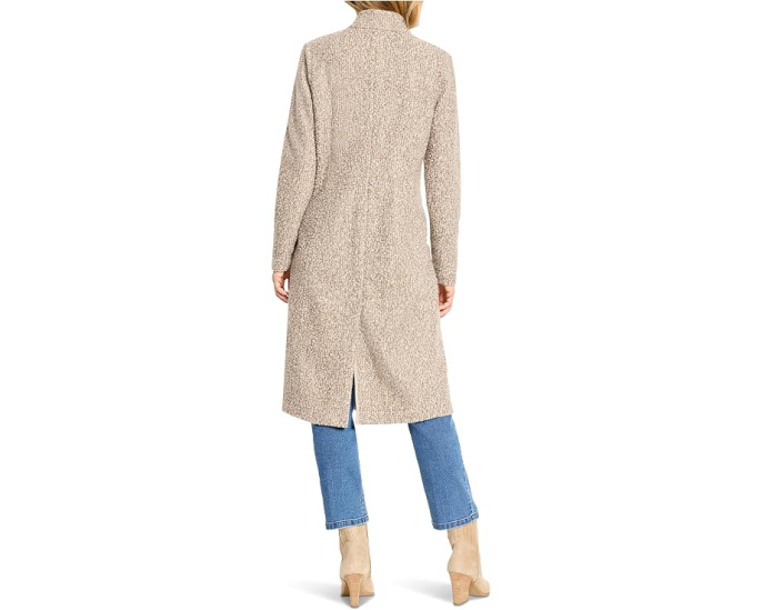 Sherpa Tweed Knit Topcoat
