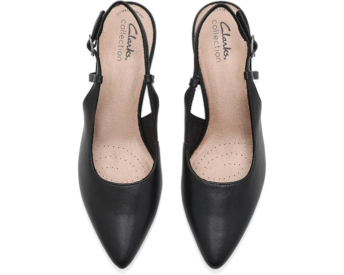Туфли Kacelyn Sling Clarks с ремешком и пряжкой