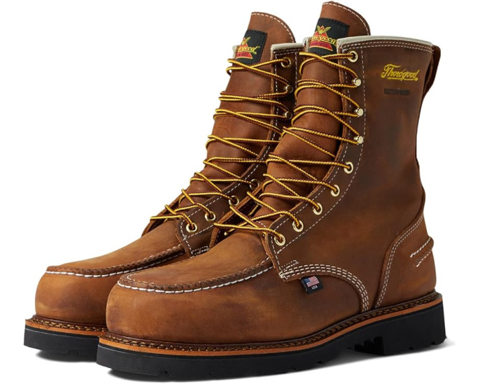 Thorogood American Heritage 8" Moc Toe Safety Waterproof
