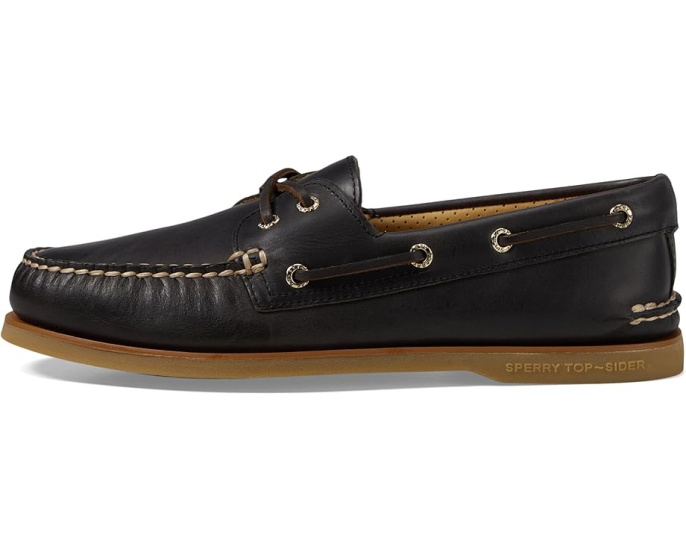 Ботинки Sperry Gold AO 2 Eye из цельной кожи с каблуком и стелькой Ortholite