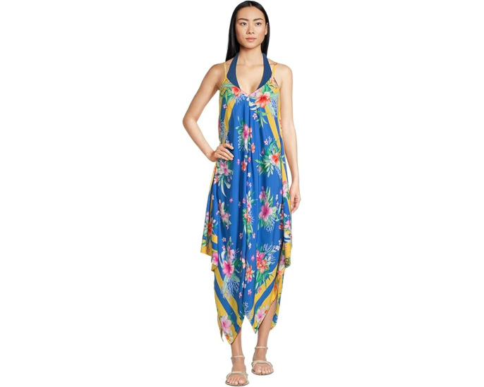 Tommy Bahama платье-шарф Isola Vita с V-образным вырезом