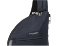 Baggallini Securtex антикражевая слинг сумка Half Moon с защитой от порезов