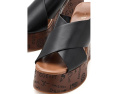 Босоножки GUESS Yarisel с клиновидным каблуком и логотипом