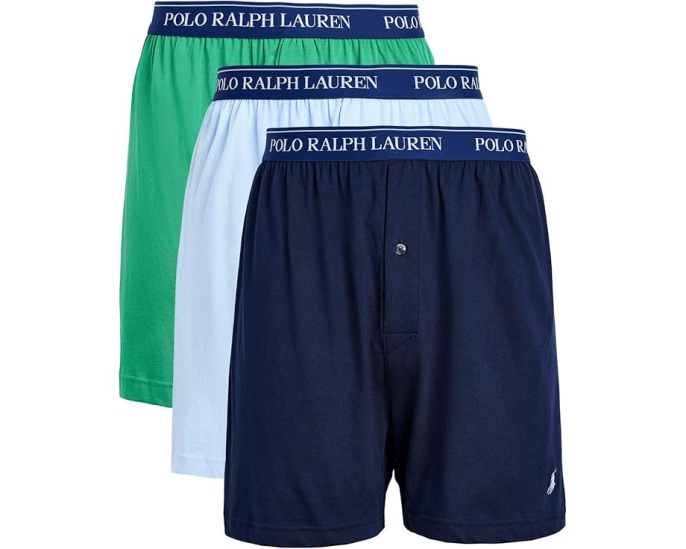 Polo Ralph Lauren Classic Fit боксеры из трикотажа в упаковке 6 штук