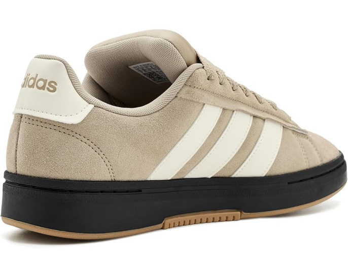 Кроссовки Adidas Grand Court Alpha зеленые с белой подошвой