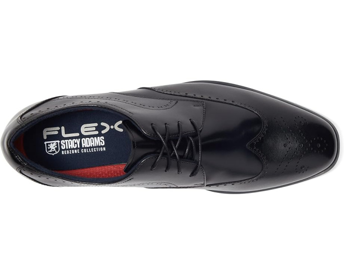 Оксфорды Stacy Adams Brayden Wing Tip с перфорацией на шнуровке