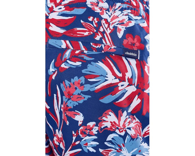 Плавки Chubbies The Star Spangled Blooms 5.5 дюйма с принтом