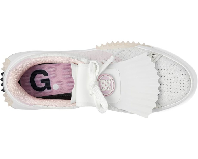 G.112 перфорированные гольф туфли GFORE с седловидной полосой для стильной игры