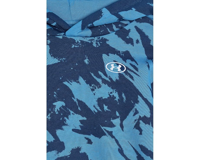 Детская флисовая кофта Rival Fleece Printed Hoodie Under Armour с принтом