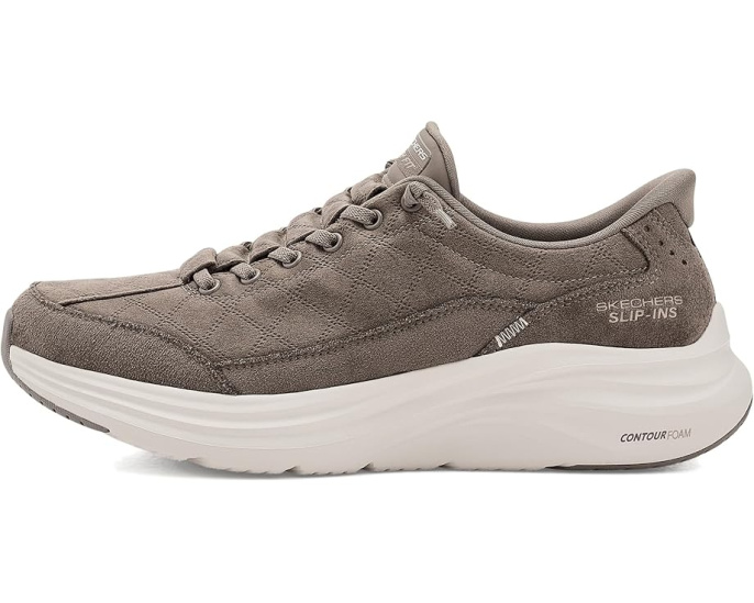 Мокасины SKECHERS Contour Foam Cozy Fit Calvoro без шнуровки