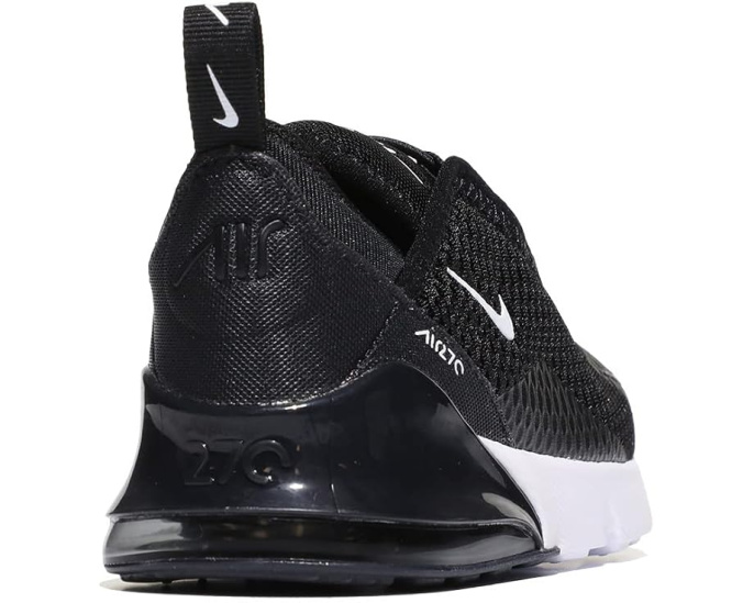 Кроссовки Nike Air Max 270 детские черно-белые