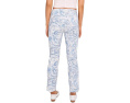 Брюки Elliott Lauren Blue Bayou с принтом и силуэтом буткат