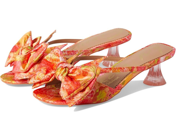 Circus NY by Sam Edelman Natalina босоножки на прозрачном каблуке с бантом