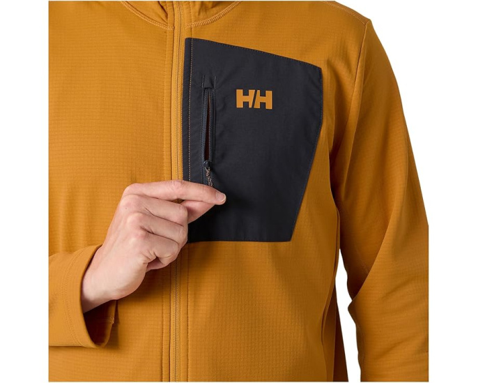 Флисовая куртка Helly Hansen с сетчатым флисом и карманами на молнии
