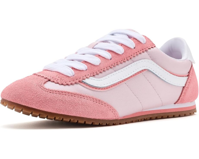 Vans Super Lowpro детские кроссовки розовые