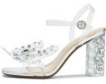 Босоножки на каблуке Pratt от Blue by Betsey Johnson с бантом и стразами