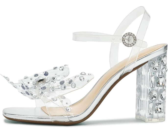 Босоножки на каблуке Pratt от Blue by Betsey Johnson с бантом и стразами
