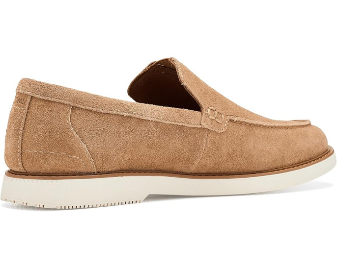 Замшевые лоферы TOMS Marcos на устойчивом каблуке