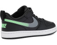 Кроссовки Nike Court Borough Low Fade для детей Black и Illusion Green