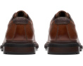 Дерби Clarks Burchill Derby из гладкой кожи темно-коричневые