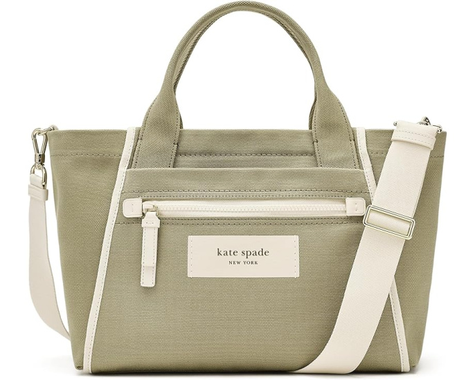 Сумка-тоут Kate Spade New York Dash Canvas с передним карманом на молнии