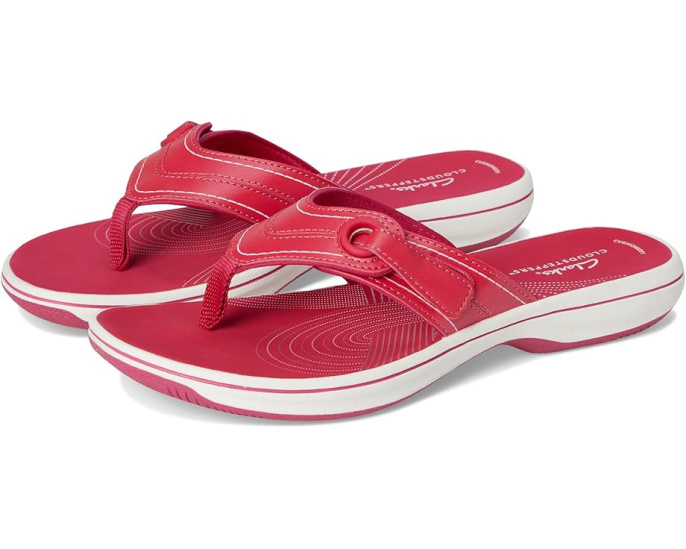 Сланцы Clarks Breeze Reyna Cloudsteppers с мягкой стелькой