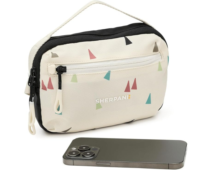 Поясная сумка Sherpani Hyk Hip Pack с защитой RFID из переработанного полиэстера