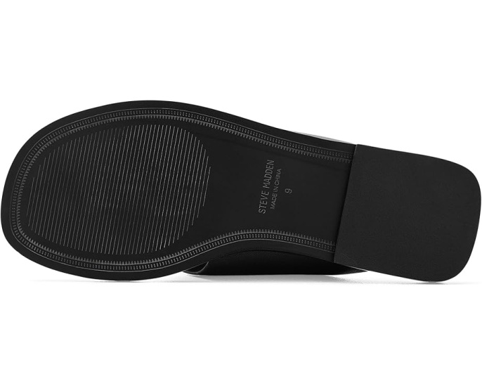 Steve Madden Шлепанцы Illia из черной кожи