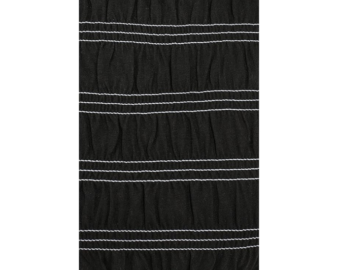 Блуза Madewell с коротким рукавом и сборкой в рубчик