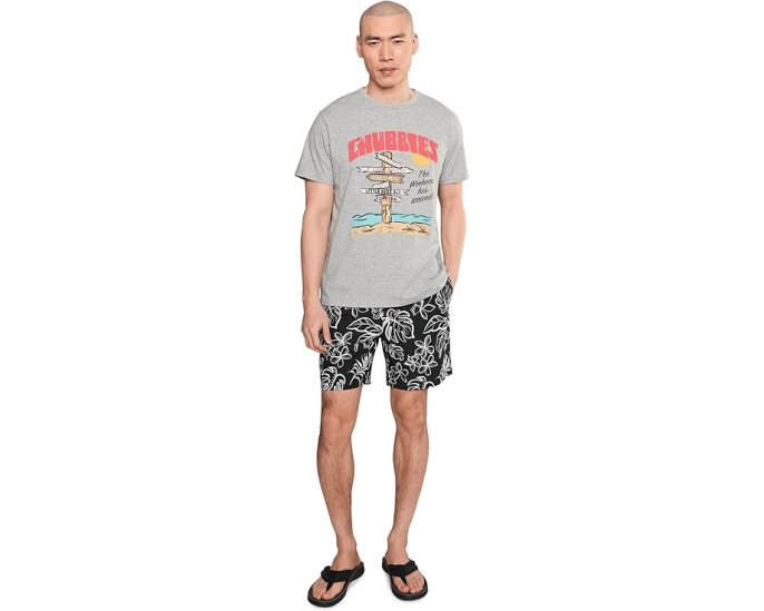 Плавки Chubbies The Briefly In Paradise 7 дюймов с принтом