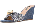 Босоножки Nine West Nessla с танкеткой и плетеным верхом