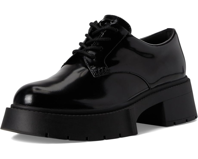 Туфли Lyla Platform Derby от COACH на платформе с кожаным верхом и шнуровкой