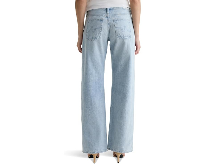 Джинсы Adria Low Rise Baggy Wide Leg от AG Jeans в расслабленном крое