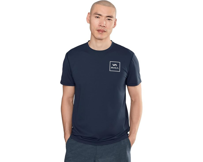 Футболка RVCA Surf Shirt Short Sleeve с защитой UV