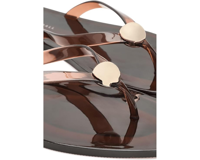 Шлепанцы Jovie Jelly от Loeffler Randall в коричневом цвете