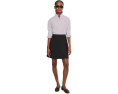 Washable Stretch Crepe Mini Skirt