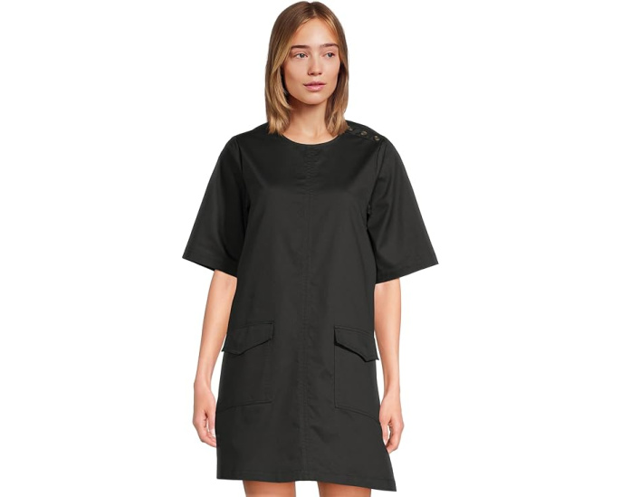 Короткое платье Barbour Luna с запахом и карманами
