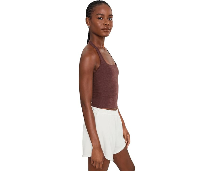 Топ Beyond Yoga Spacedye Midway Square Halter с открытой спиной