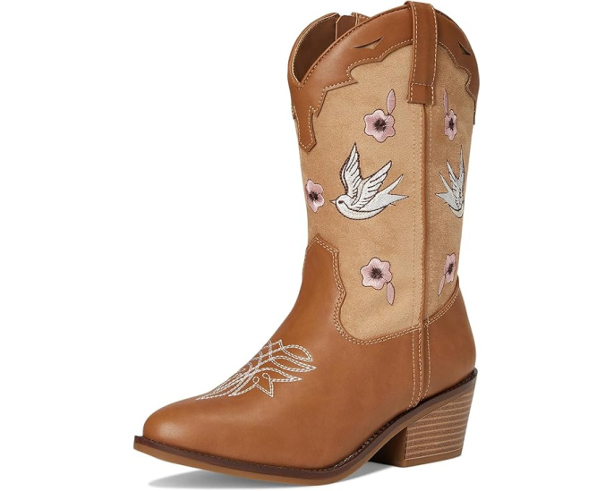 Steve Madden Kids Nectar веганские ботинки до икры с миндалевидным носком