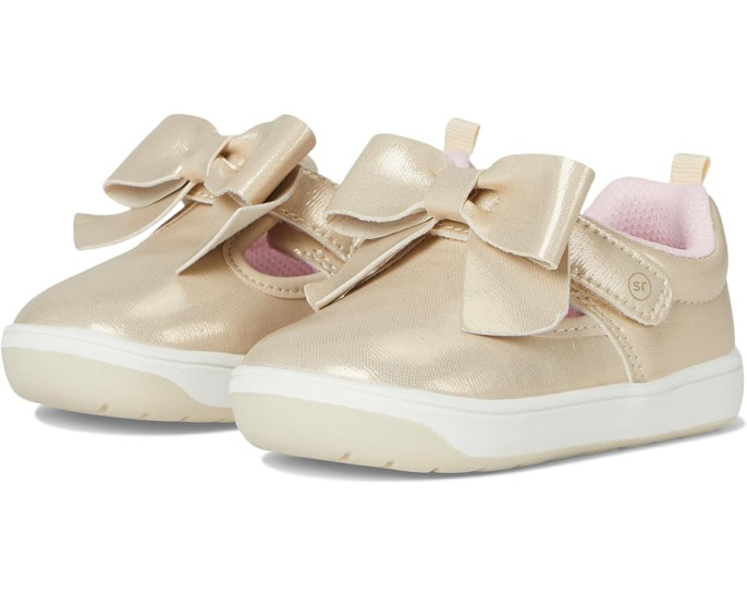 Stride Rite Kamila детские туфли с бантиком и стелькой Memory Foam