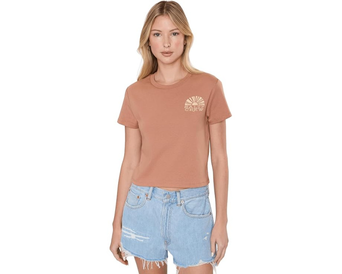 Футболка Salty Crew Sunshine Baby Tee с принтом
