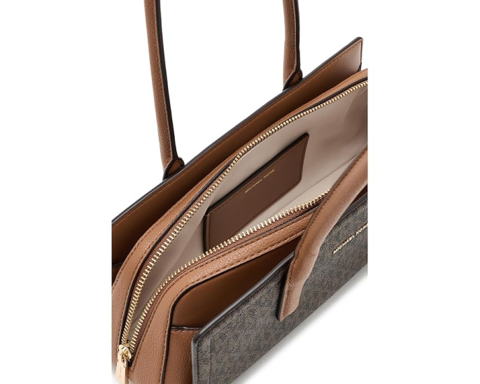 Сумка Michael Kors Laila Small East West через плечо из замши