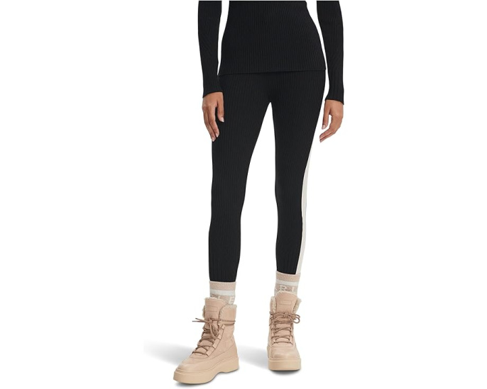 Varley Aiden Knit Leggings вязаные леггинсы с высокой талией